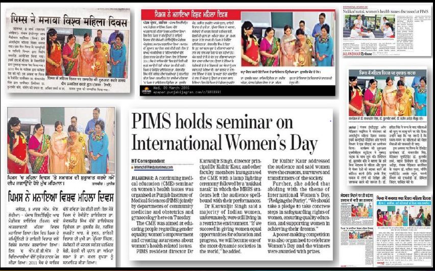 CME on Women Health Issues on International Women’s Day